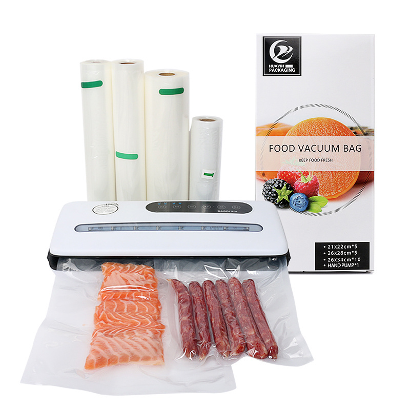 Factory directly Sell bpa free vacuum sealer bag roll kitchen food vacuum bag