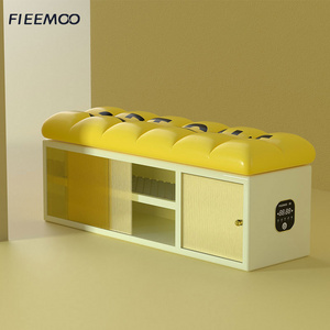 FIEEMOO  Entryway Shoe Cabinet Bench Hot Selling stacker With soft Seat wooden shoe rack furniture with shoe deodorization