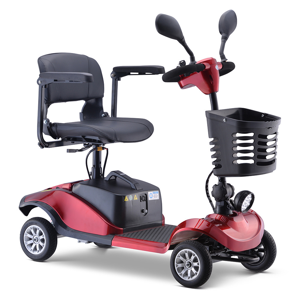 New Design Adult 4 Wheel Power Electric Mobility Scooter With Seat All Terrain Off Road Free Classics Mobility Scooter For Elder