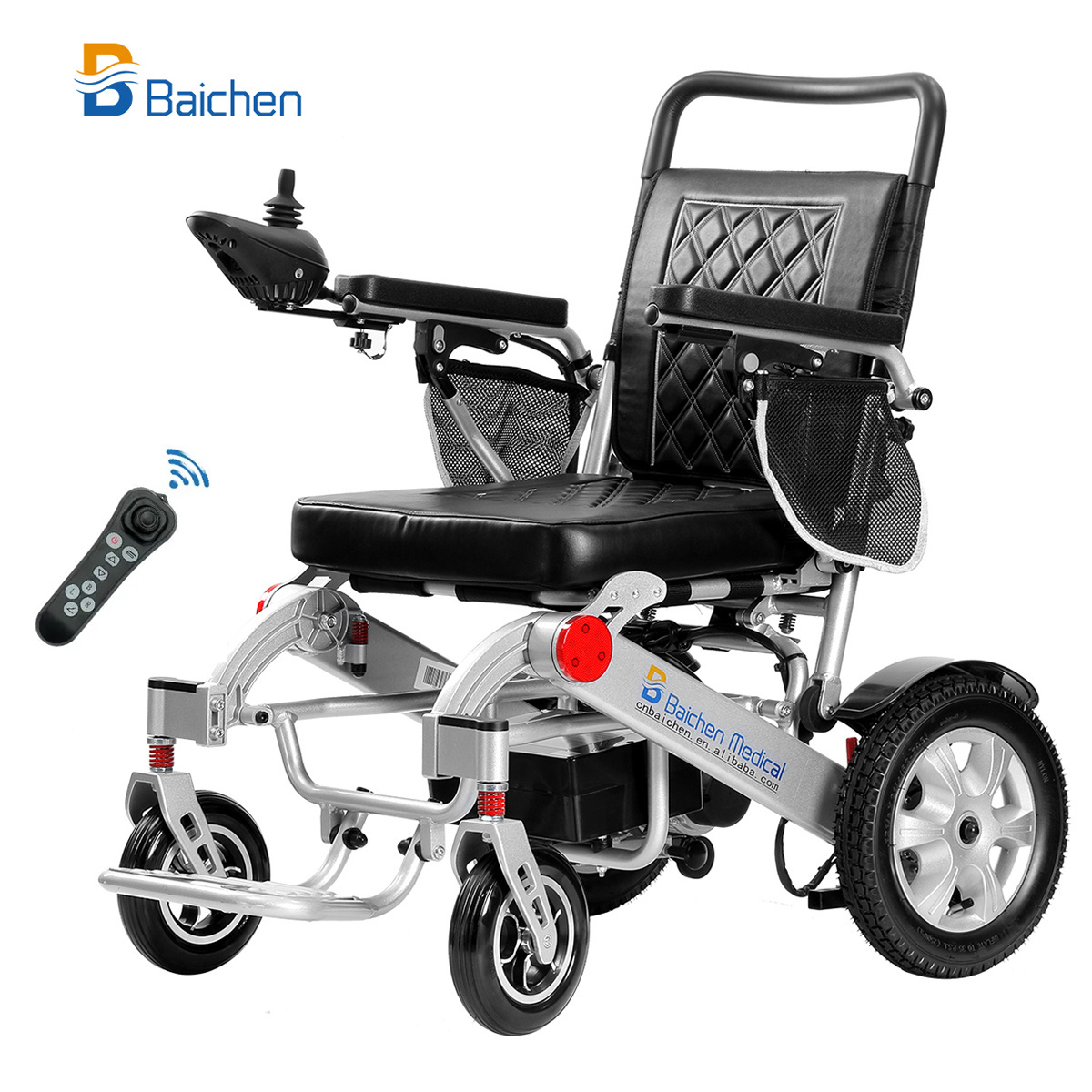 Aluminum Electric Wheelchair Lightweight Electric Wheel Chair Price Reclining Wheelchair For Disabled