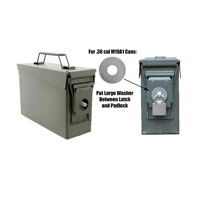 Metal Ammo Box Ammo Can Locking Hardware Kit For M2A1 M19A1 30Cal 50cal