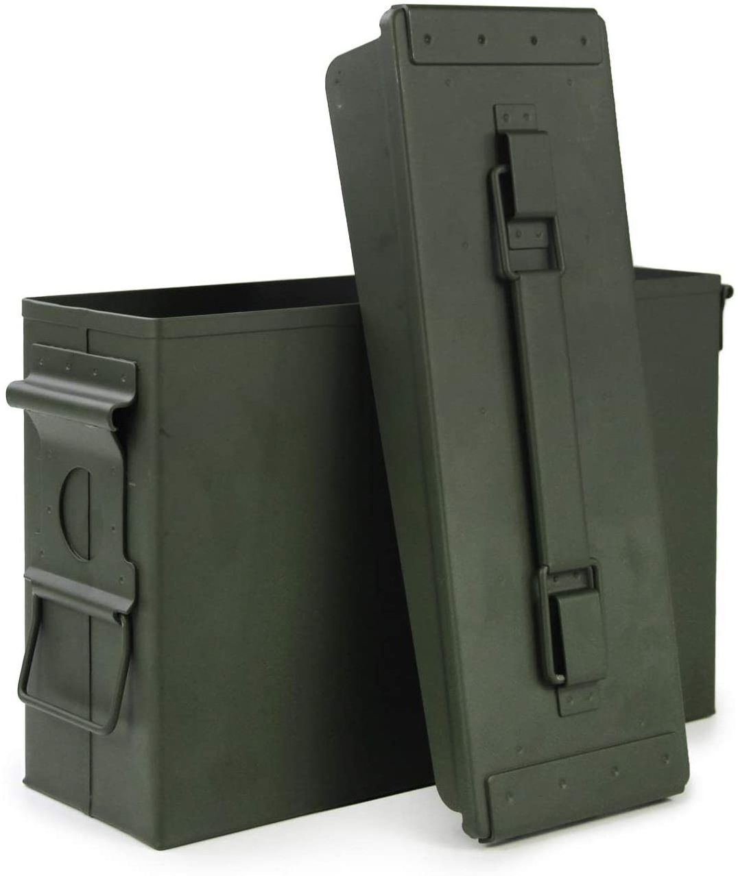 Low MOQ M19A1 30 Cal Metal Ammo can box wholesale with custom logo color