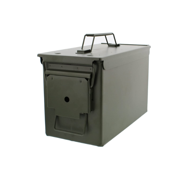 DDP Water resistant M2A1 50 Cal Metal Ammo Storage Box with seal Ammo Cans