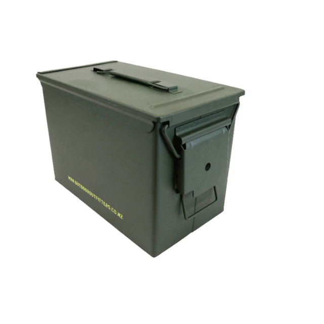 Fat 50Cal  PA108 Shooting Tactical Metal Waterproof Ammo Storage Box Ammo Can