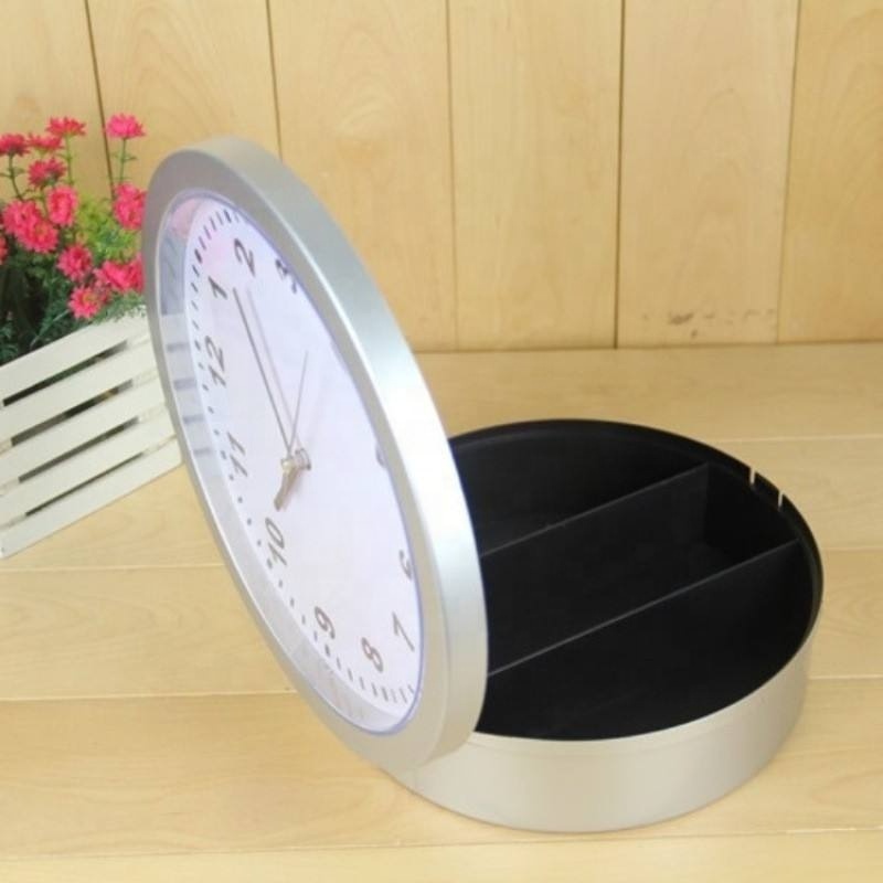 Wall mount Safe Clock diversion safe Concealment Furniture with Hidden Compartments