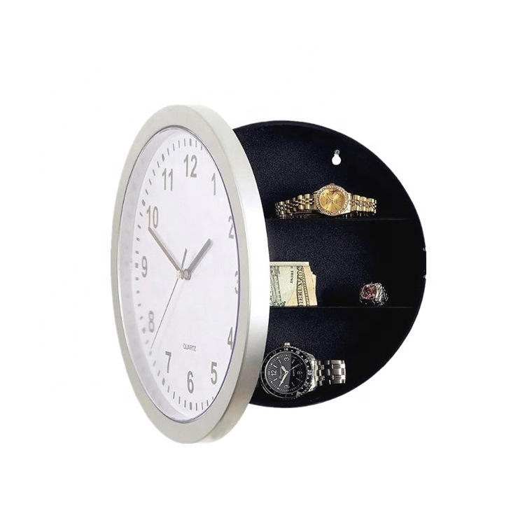 Wall mount Safe Clock diversion safe Concealment Furniture with Hidden Compartments