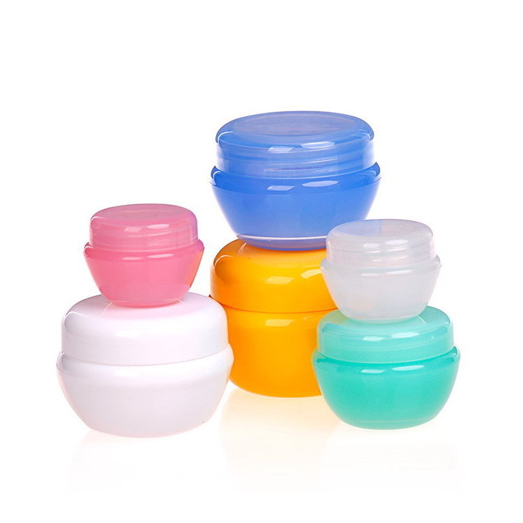 Wholesale 5/10/20/30g Cream Jar  Mushroom Shape Container Colorful  Cosmetics Package Logo Available