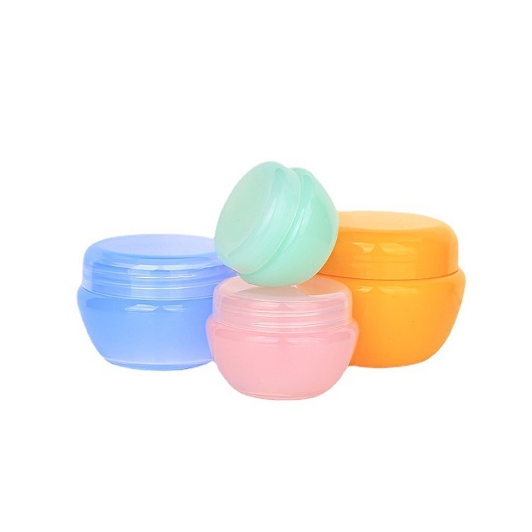 Wholesale 5/10/20/30g Cream Jar  Mushroom Shape Container Colorful  Cosmetics Package Logo Available