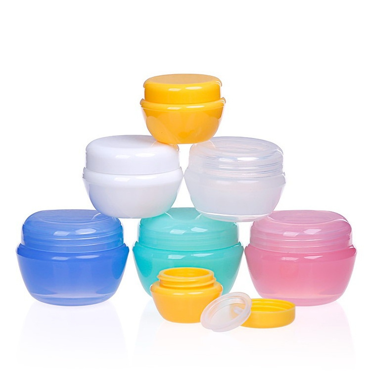 Wholesale 5/10/20/30g Cream Jar  Mushroom Shape Container Colorful  Cosmetics Package Logo Available