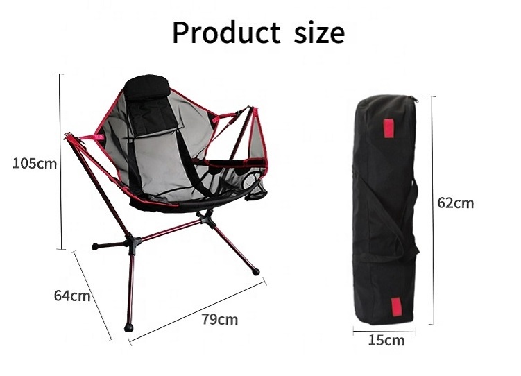 Hammock Camping Chair Outdoor Camping Rocking Chair Swinging Camping Chair For Sale