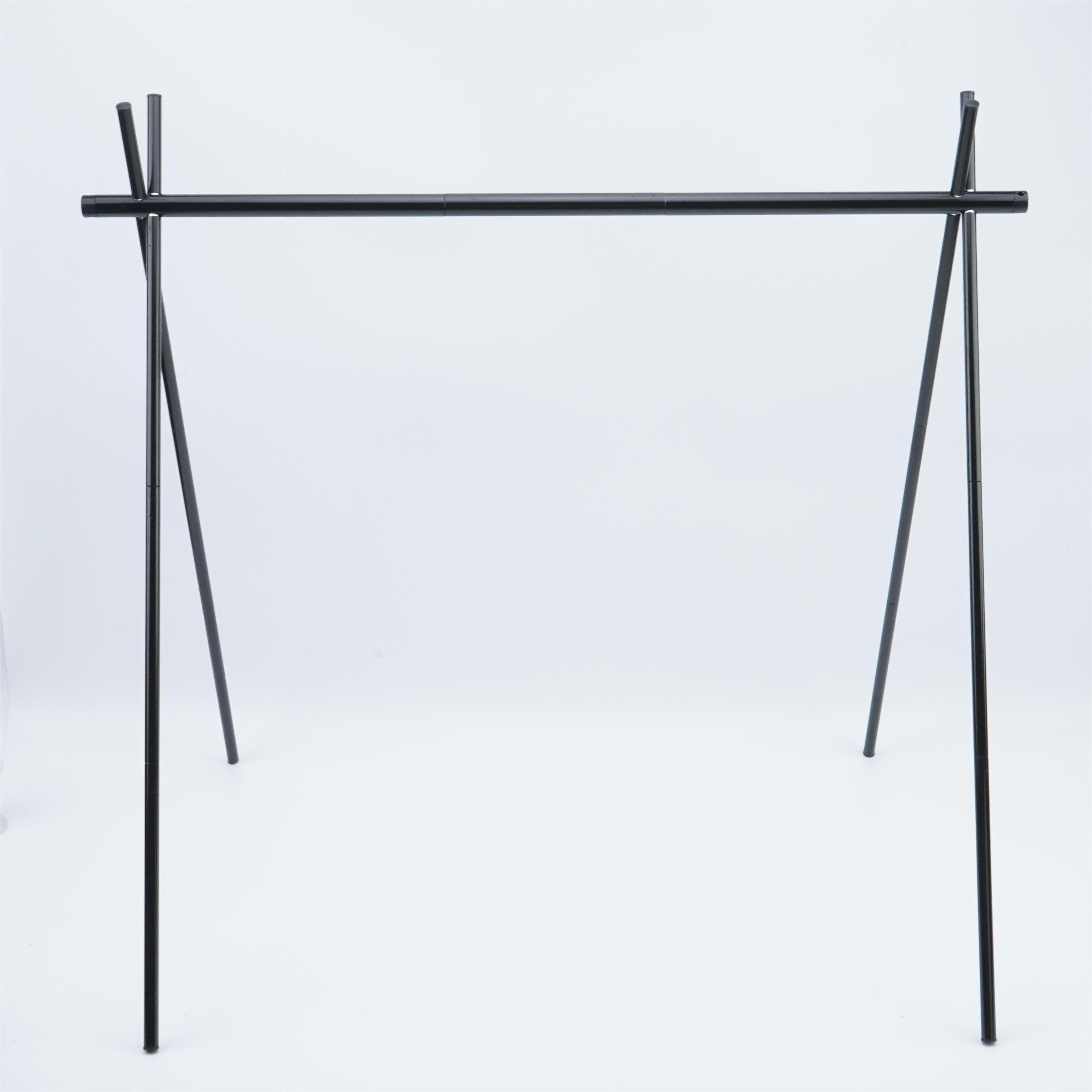 Outdoor Camping Portable Equipment Folding Aluminum Alloy Hanging Clothes Rack Hanging Racks Clothes