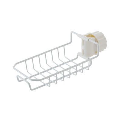 Adjustable Faucet Tap Drain Rack Kitchen Utensil Rack Sponge Holder for  Sponge Scrubbers Soap