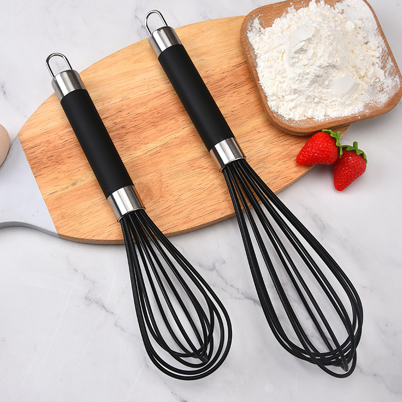 12/14 Inches Egg Whisk Egg Beater Cream Butter Mixer Kitchen Utensils Blending Tool Kitchen Gadget