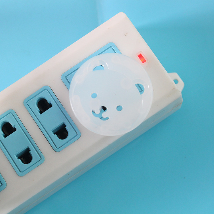 ABS 2-Pin EU Plug Baby Safety Cover Child Kid Proof European Standard Outlet Plug Cover Baby Electrical Socket Cover