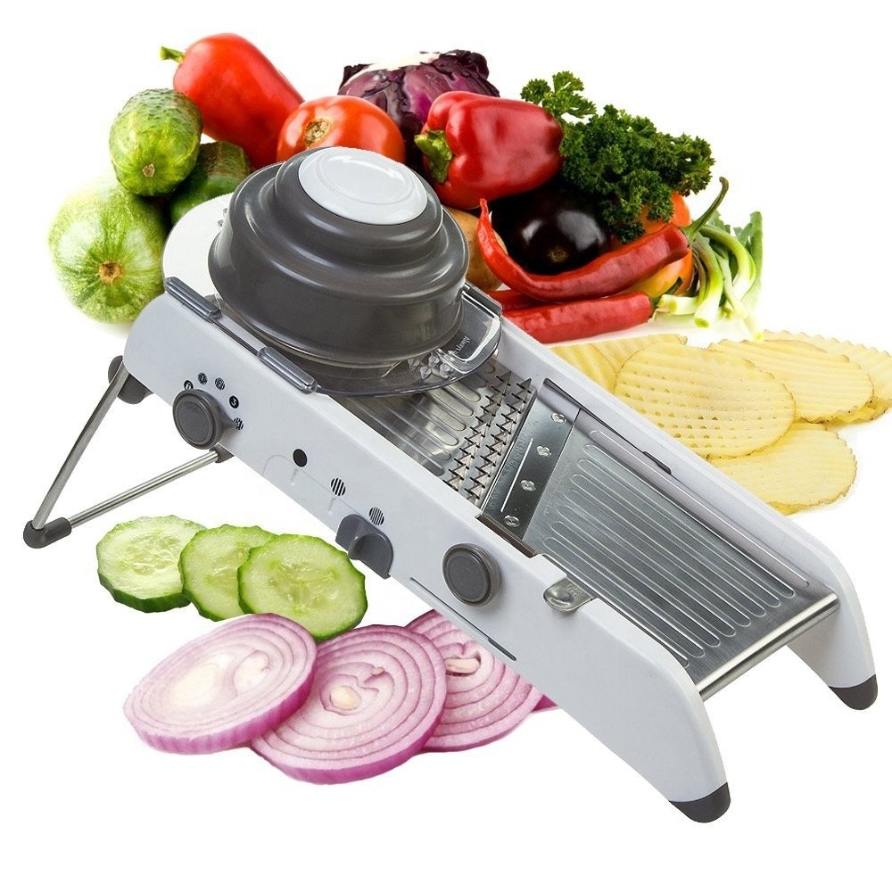 Stainless Steel  Mandoline Slicer Vegetable Shredder Slicer Vegetable Cutter Grater