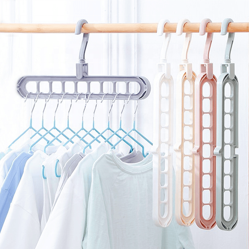 9 in 1 Magic Clothes Hanger Home Storage Racks Magic Clothes Hanger For Closet Space Saving