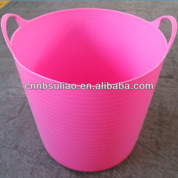 plastic laundry tub, colorful laundry tub, round laundry tubs