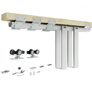 Interior Pocket Door Frame Slide Door Hardware System Kit Sliding Pocket Door