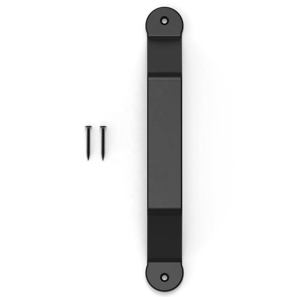 Barn Door Handle Black Solid Steel Gate Handle Pull for Sliding Barn Doors Gates Garages Sheds