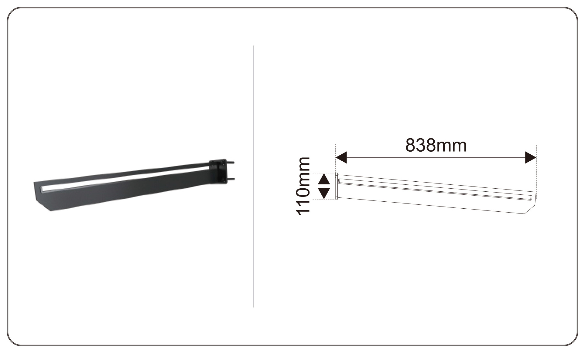 6+0.76+6 Mm Glas Vordach Stainless Steel Bracket/ Glass Canopy /front/back Door Porch Shelter Awning Canopy