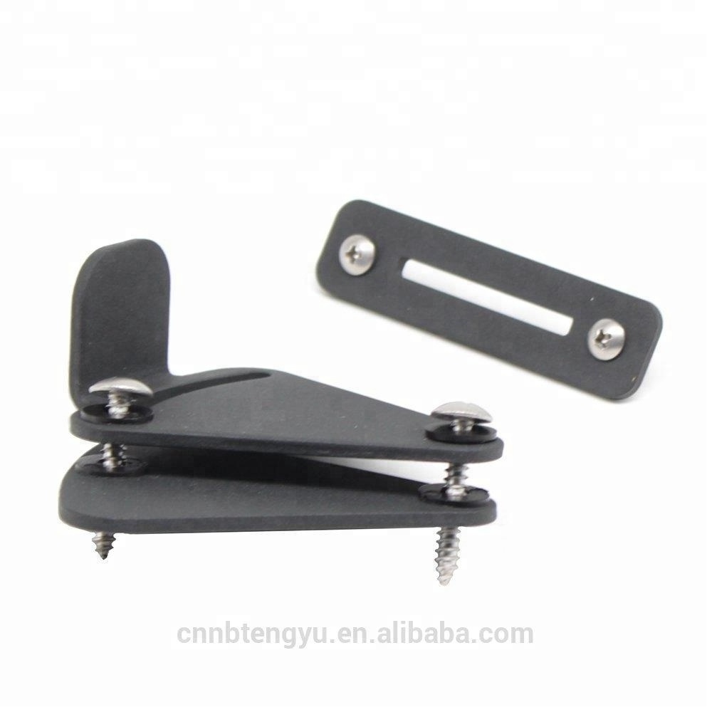 Carbon Steel sliding barn door hardware Door Slide bolt lock latch for wooden doors