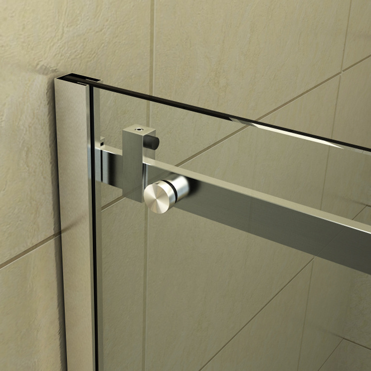 High Quality Frameless Stainless Steel Glass Sliding Shower Door Hardware Kit/ Shower Room System