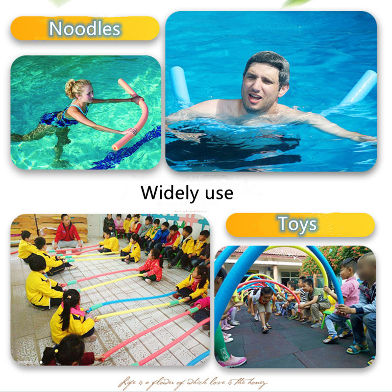 Floating Pool Noodles Foam Tube, EPE Thick solid Noodles for Floating in The Swimming Pool