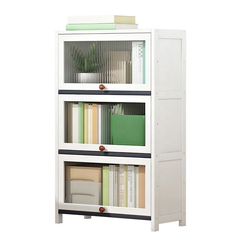 60/70/80cm -3 tier White Changhong Flip Door Shoe Cabinet Entryway Storage Shoe Cabinet Shoe & Boot Storage