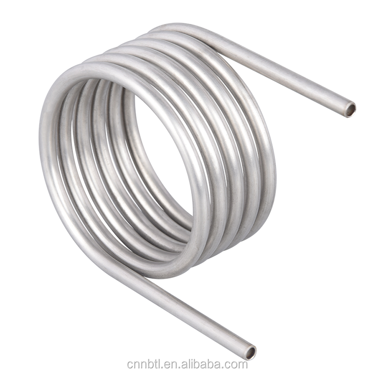 SUS304 heat exchanger stainless steel coiled tubing