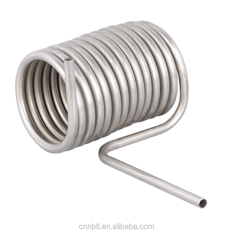 SUS304 heat exchanger stainless steel coiled tubing