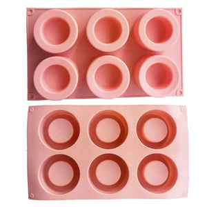 Holes Silicone Flowerpot Mold DIY Manual Clay Craft Making Mold Silicone Gypsum Concrete Plants Pots Mould Cake Ice Cube Mold