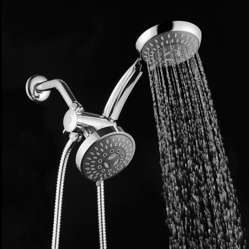 Bathroom Stainless Steel Shower Set with Hand Shower and showerhead shower hose