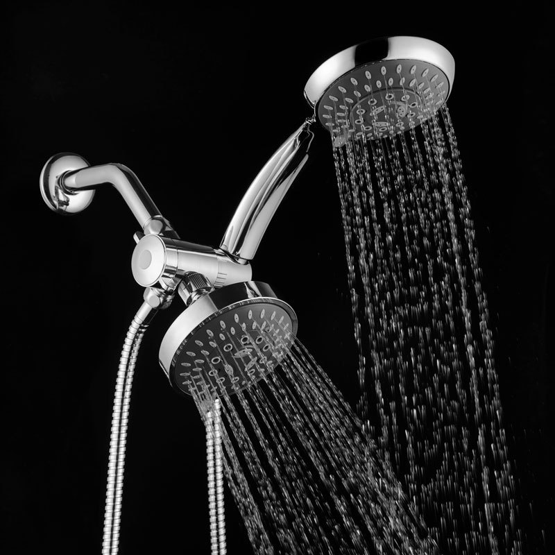 Bathroom Stainless Steel Shower Set with Hand Shower and showerhead shower hose