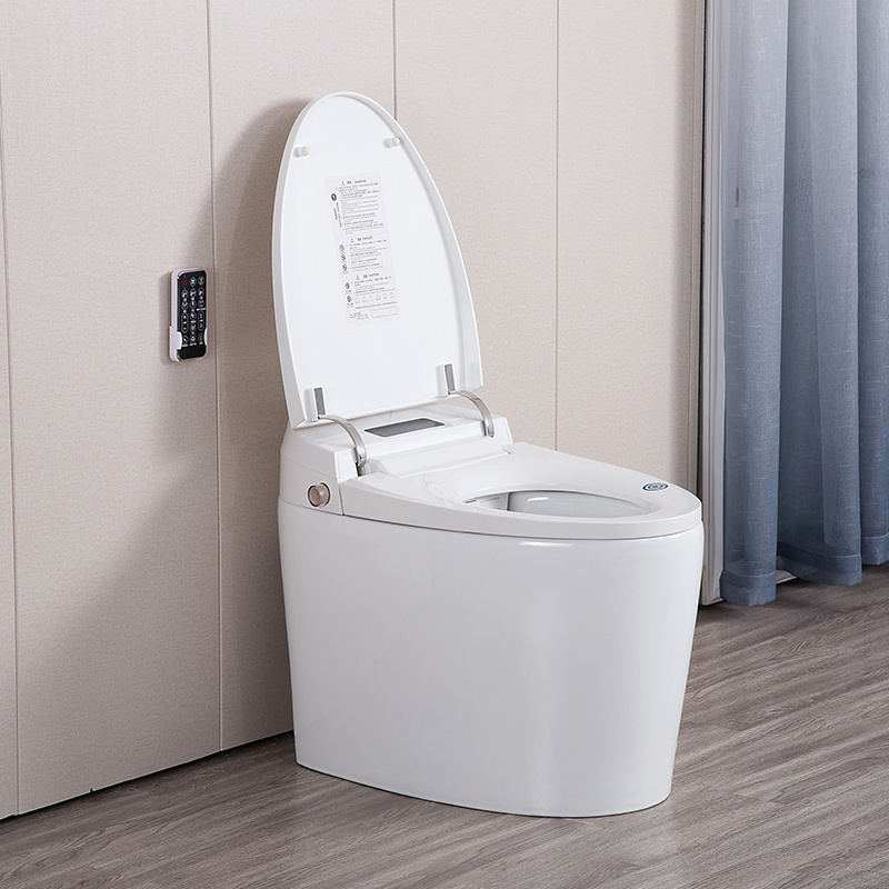 Factory Price Bathroom WC Automatic Electronic Bidet Intelligent Smart Toilet For Home