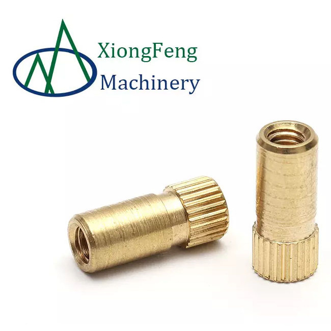 M0.5 M1 M2 M3 M4 M5 M6 M8 Brass Nuts Kunrled Insert Nut Precision parts cnc machining parts