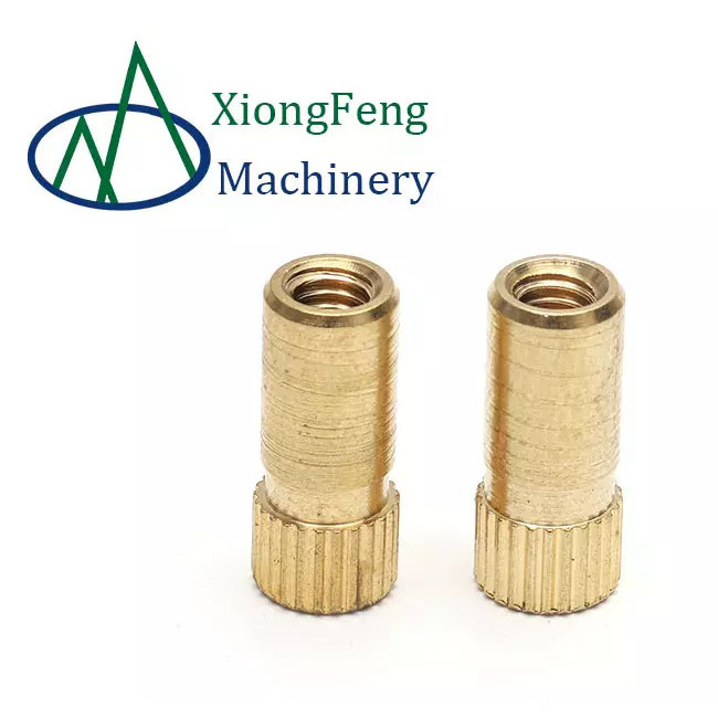 M0.5 M1 M2 M3 M4 M5 M6 M8 Brass Nuts Kunrled Insert Nut Precision parts cnc machining parts