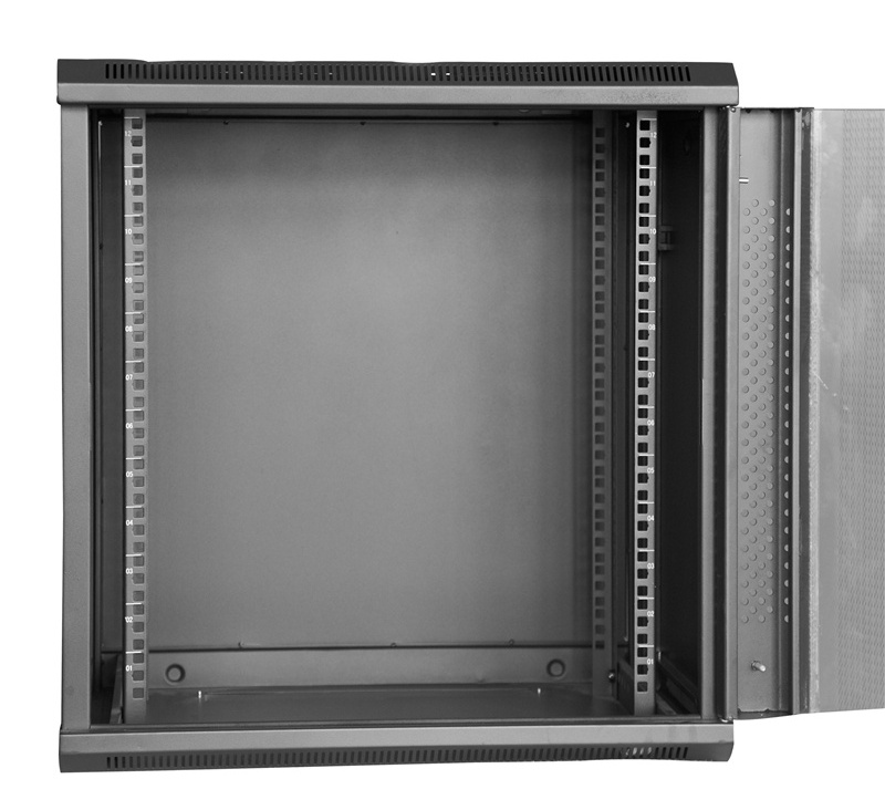 Customized fiber optic outdoor box rack 6u 9u 12u Server Wall Mount Network Cabinet small