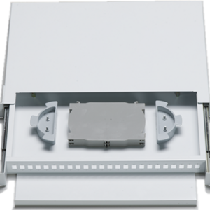 FTTH 1U 2U 4U  24 48 ports Metal Fiber Optic Terminal Box 19'' optic ODF Enclosure OTB Rack Mount Fiber Optic Patch Panel