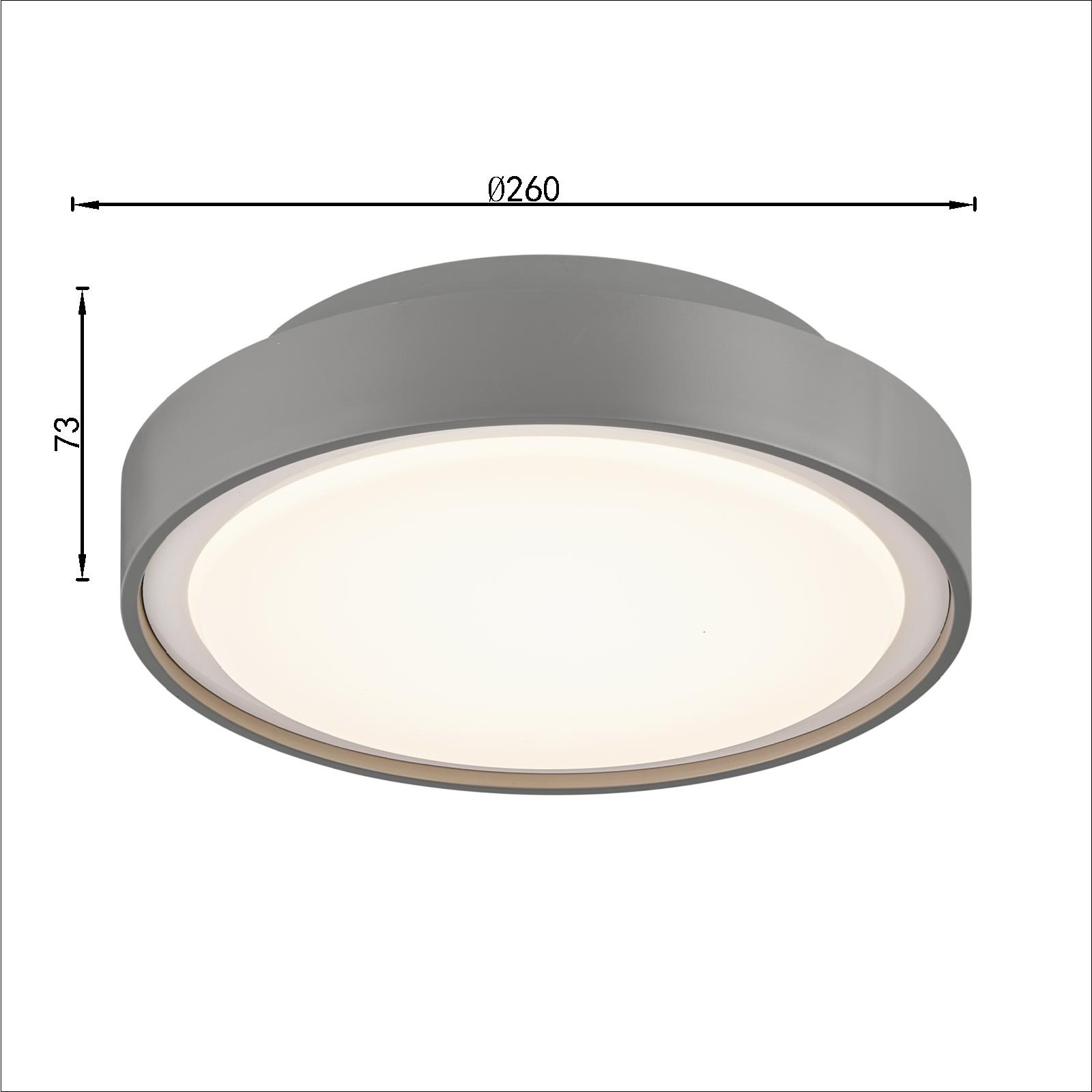 P2583-18W  IP65 waterproof ce rohs good quality Modern indoor led ceiling light hotel ceiling lighting fixture