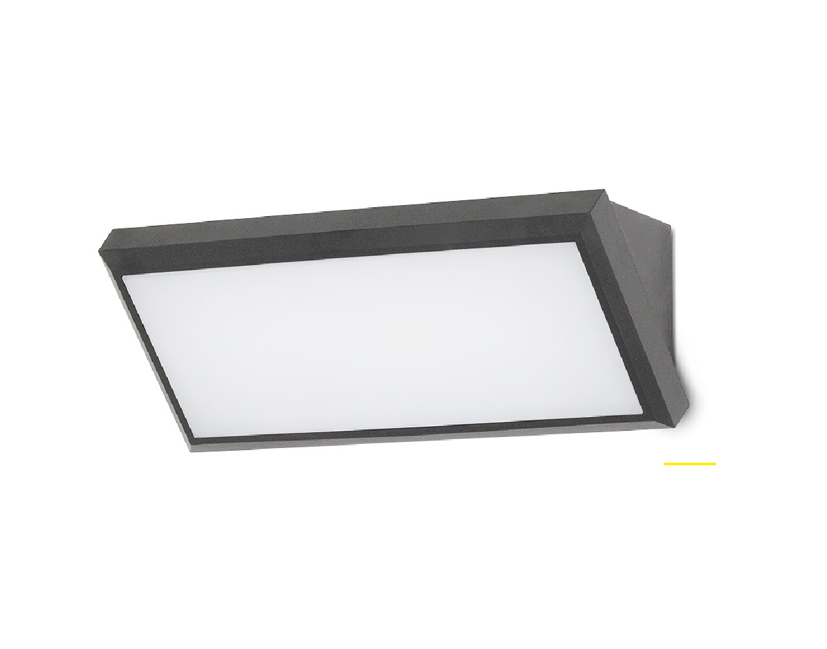 PW2651 Indoor and outdoor can be used CRI 80  plastic material  ip65 led wall pack lighting 12w led wall pack light