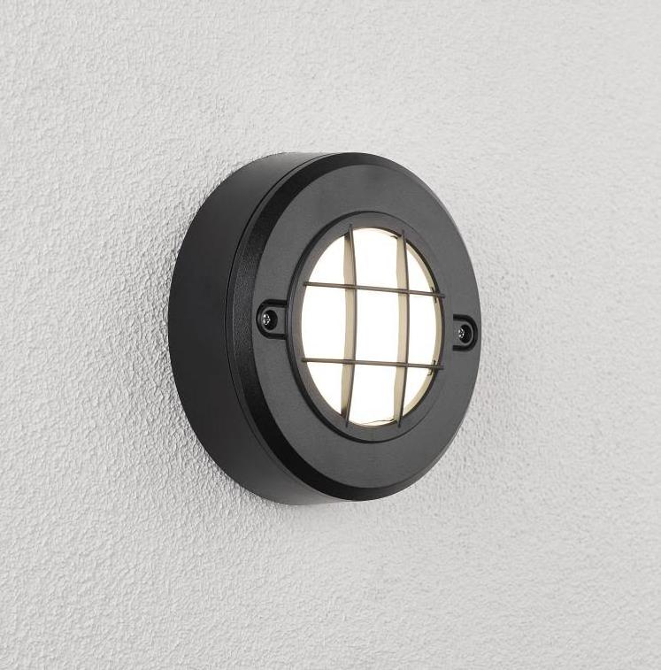 PC1453 led grilled outdoor wall light IP65 surface mounted  outdoor corner  led corridor light wall lamp