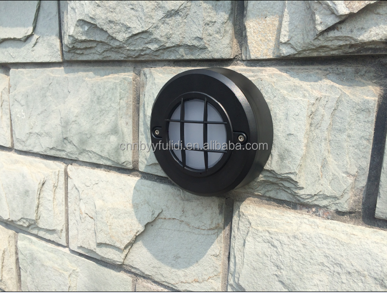 PC1453 led grilled outdoor wall light IP65 surface mounted  outdoor corner  led corridor light wall lamp