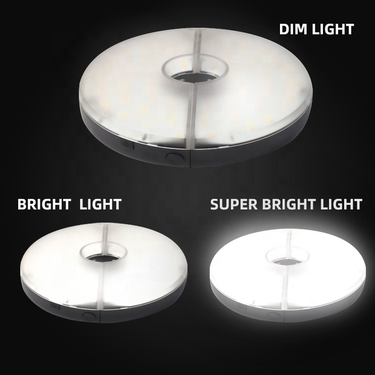 New Products led light for patio umbrella cantilever umbrella parts patio umbrella light