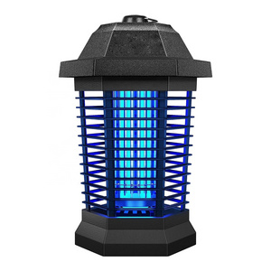 Bug Zapper Outdoor Electric, Mosquito Zapper, Fly Traps, Fly Zapper, Mosquito Killer, 90-130V, ABS Plastic (Black)