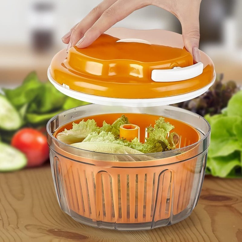 3 in 1 Food Processor, Chopper, Mixer, Drying Salad Spinner