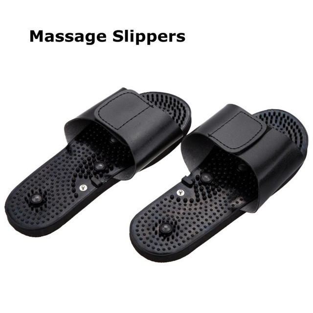 magnet stone Electrode stimulation TENS unit massage slipper electric massage slipper