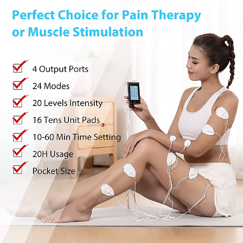 Digital therapy/TENS/EMS/muscle stimulator/pain relief/massager