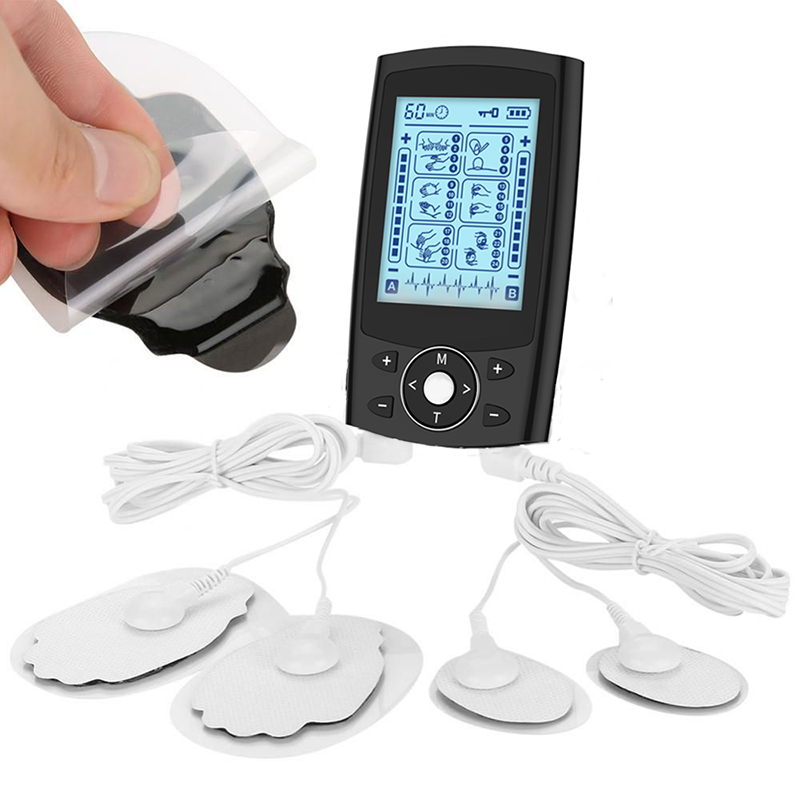 body massage device hot mini electric massager digital therapy electric pulse massager