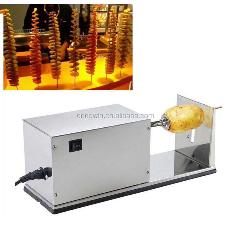 Electric Potato curly cutting machine, Curly potato cutter