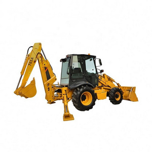 New Backhoe Loader CLG765 Rubber Tire Loader Front And End Machinery